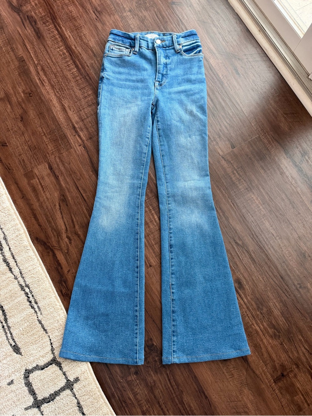 Good American Blue Flare Jeans (Size - 00/24)